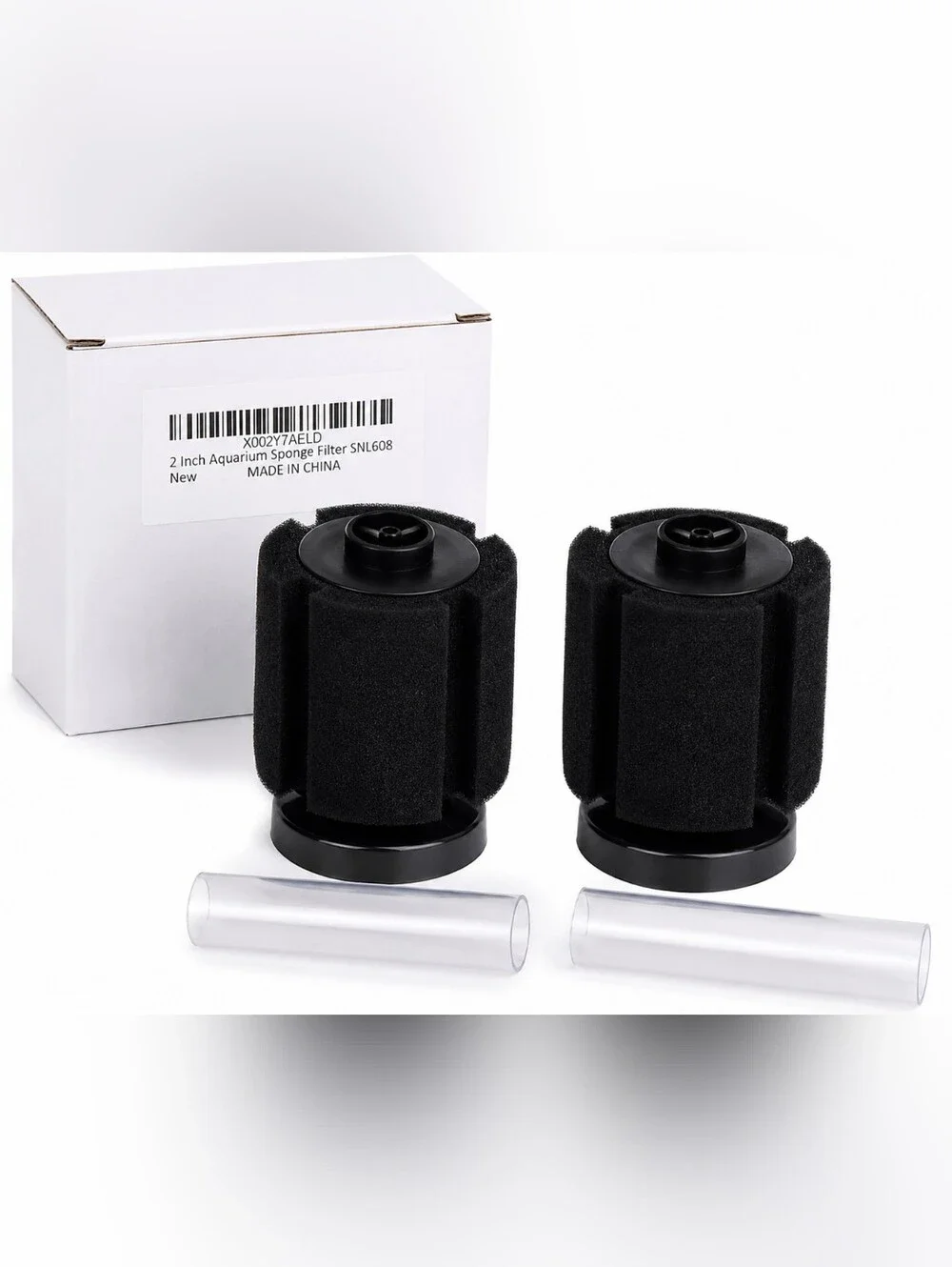 2 Pack Aquarium Sponge Filters 2